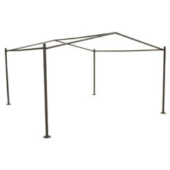 Tonnelle Certeli Carrée Forme Abri Coloris Graphite/ardoise -NAHAN Jardin Magasin tonnelle certeli carree forme abri coloris graphite ardoise 2