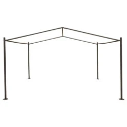 Tonnelle Certeli Carrée Forme Abri Coloris Graphite/ardoise -NAHAN Jardin Magasin tonnelle certeli carree forme abri coloris graphite ardoise 5