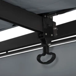 Tonnelle Moai 3x4 M Ardoise Hespéride -NAHAN Jardin Magasin tonnelle moai 3x4 m hesperide 4