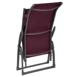 Transat 2 Positions Bordeaux / Graphite Decima Hespéride 11 Transat 2 Positions Bordeaux / Graphite Decima Hespéride -NAHAN Jardin Magasin transat 2 positions bordeaux graphite decima hesperide 3