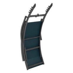 Transat Samba Pliable Bleu Canard/graphite Hespéride -NAHAN Jardin Magasin transat samba pliable bleu canard graphite hesperide 3